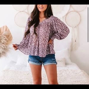 Floral blouse